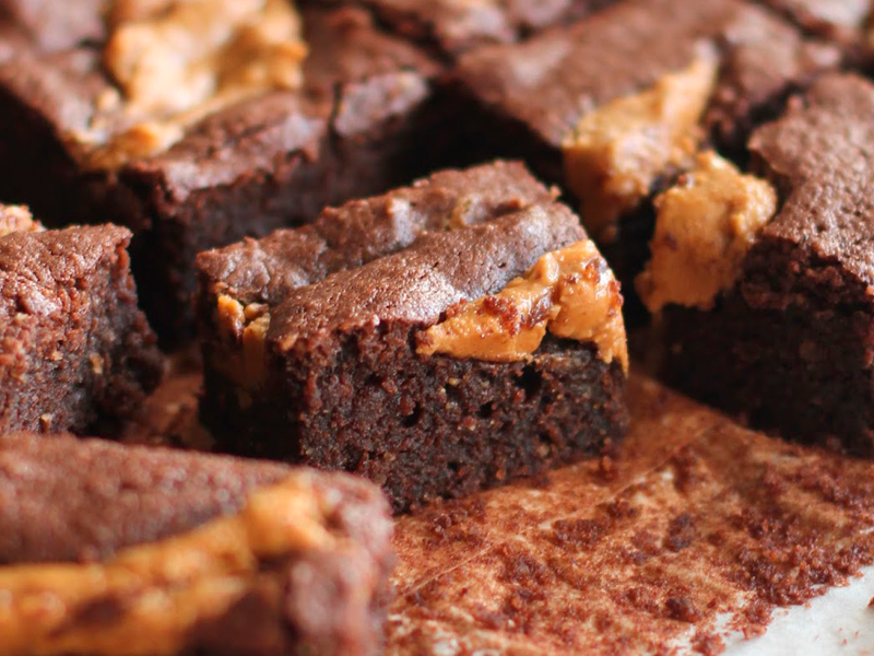 Brownie de Chocolate sem Açúcar